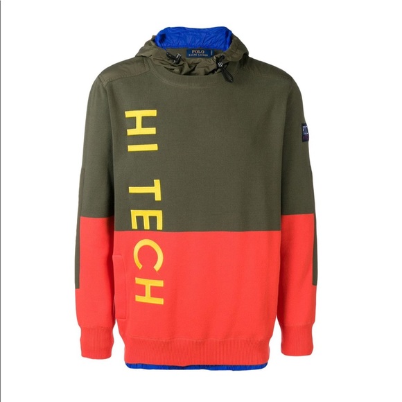 Polo Ralph Lauren Other - Polo Ralph Lauren Hi Tech Sweater Hoodie Pullover